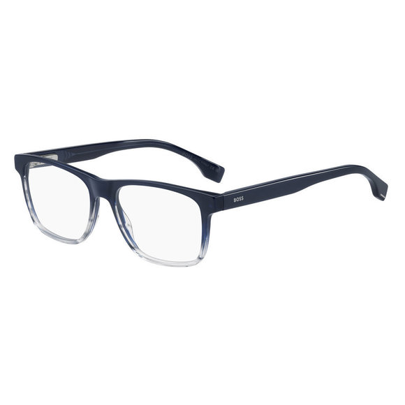 HUGO BOSS BOSS-1646 Eyeglasses 38I-BLUE-HORN 55mm
